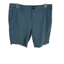 O'Neill Men's Hybrid Short Standard Fit 2-Way Stretch Lightweight Size 36 Blue