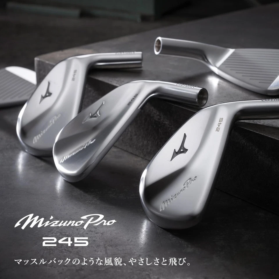 MIZUNO Dynamic Gold 95 Mizuno Pro 245 Irons Men's Left-Hitting 5KJWS343 S200 - Image 3 of 4