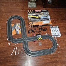 Carrera 62368 GT Contest Set, GO!!! 1/43 Remote Slot Car Set Track -Tested Works