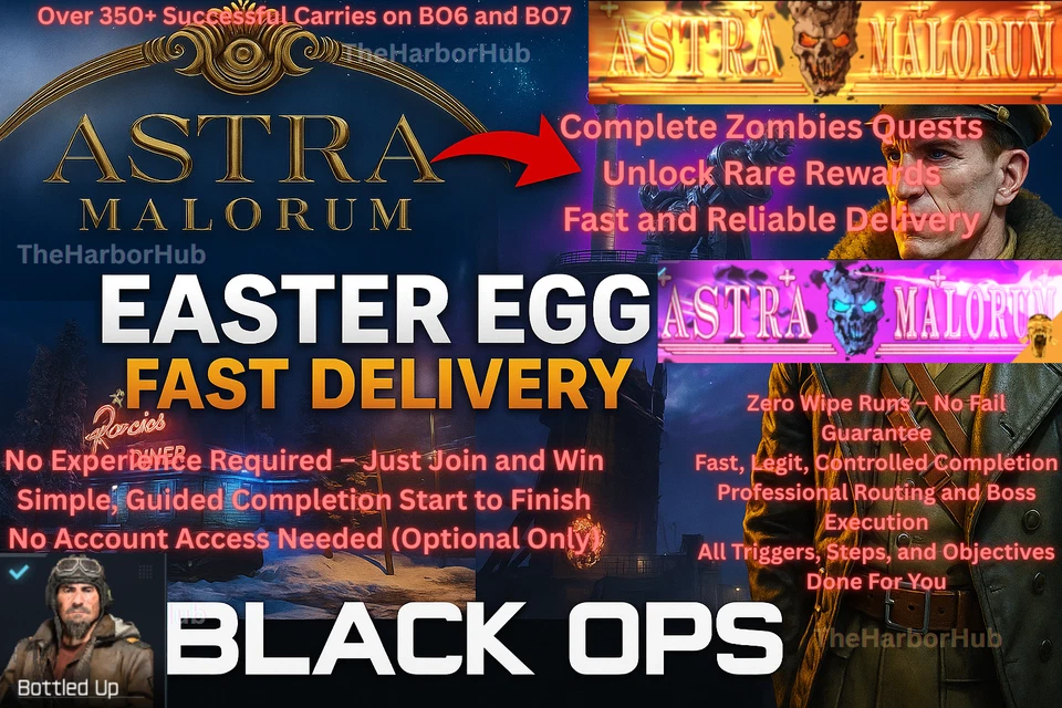 CALL OF DUTY Astra Malorum Easter Egg HARD CARRY Calling Card ! COD Black Ops 7 BO7 FIRST TRY