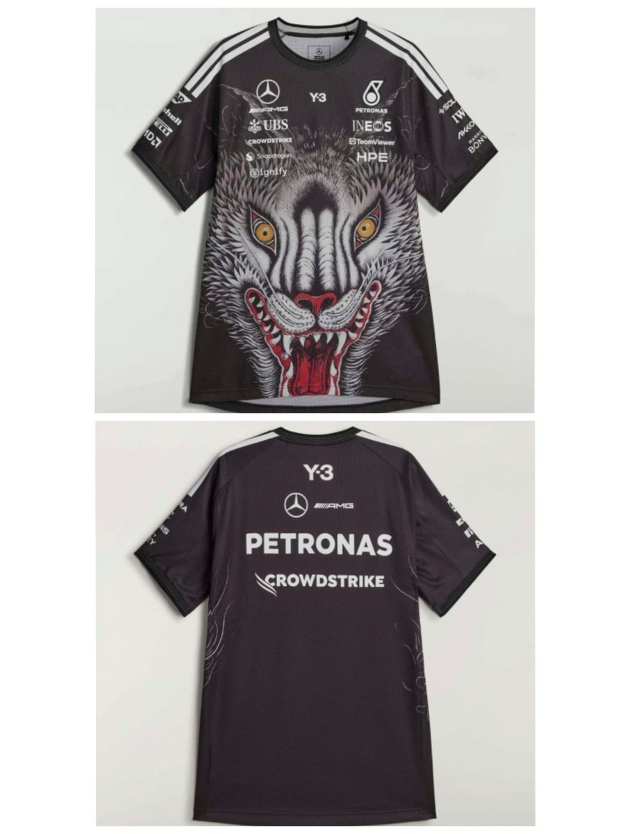 Y-3 MERCEDES - AMG PETRONAS FORMULA 1 TEAM DRIVER SHORT SLEEVE
