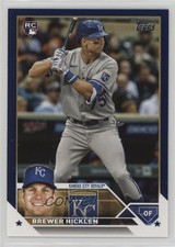 2023 Topps Update Retail Royal Blue Brewer Hicklen #US37 ut4
