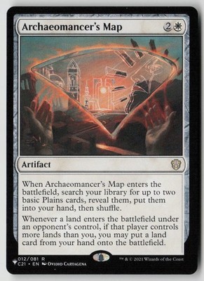Archaeomancer's Map 012/081 Rare The List Reprints NM