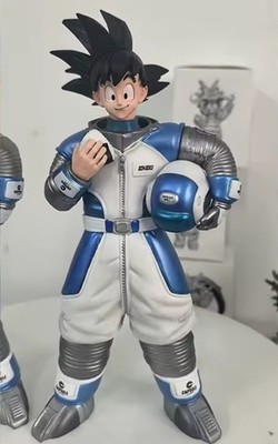 Dragon Ball Son Goku Figur Astronaut Blau Spielzeug Manga Dekoration 24cm Namekian
