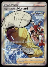 Rapid Strike Style Mustard TG27/TG30 Brilliant Stars Trainer Gallery Pokemon NM