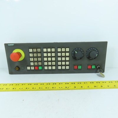 Siemens 6FC5203-0AF22-0AA2 Sinumerik MCP 483C Machine Control Panel MPI