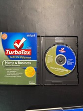 2011 TurboTax Home and Business CD Windows/Mac