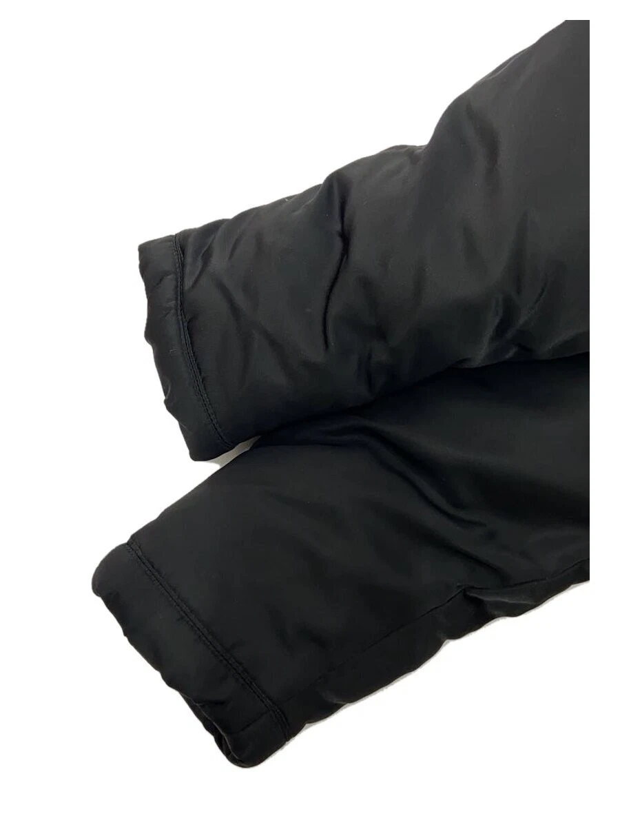 Gucci piumino donna nero nylon taglia 38 toppa posteriore indossato #EF AAA