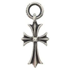 Chrome Hearts TINY CH CROSS Charm 925 P008111...