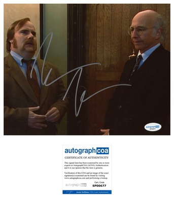 #ad KEVIN FARLEY SIGNED 8X10 PHOTOGRAPH CURB YOUR ENTHUSIASM EXTERMINATOR ACOA $44.99