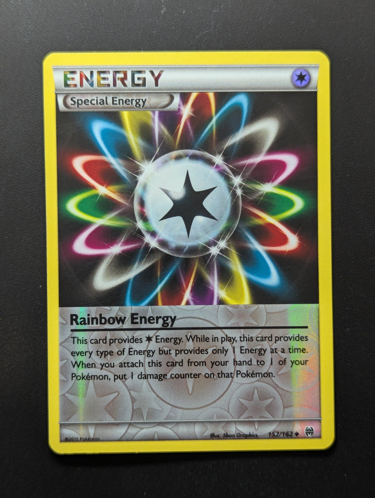 Rainbow Energy Reverse Holo Uncommon XY - BREAKthrough 152/162 NM