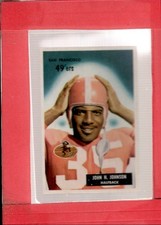 1955 Bowman #42 John Henry Johnson NM Near Mint RC Rookie 49ers ID:72058