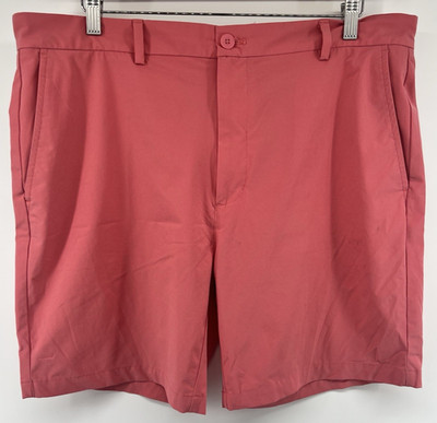 Vineyard Vines Performance Breaker Shorts Pink Tag 38 Actual 39 8'' Inseam *Spot*