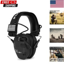Electronic Ear Protection for Shooting with 5X Sound Amplification, Gun Range He