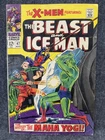 Vintage 1968 The X-MEN The Beast and Ice Man Marvel Comic Book #47 VG LOOK