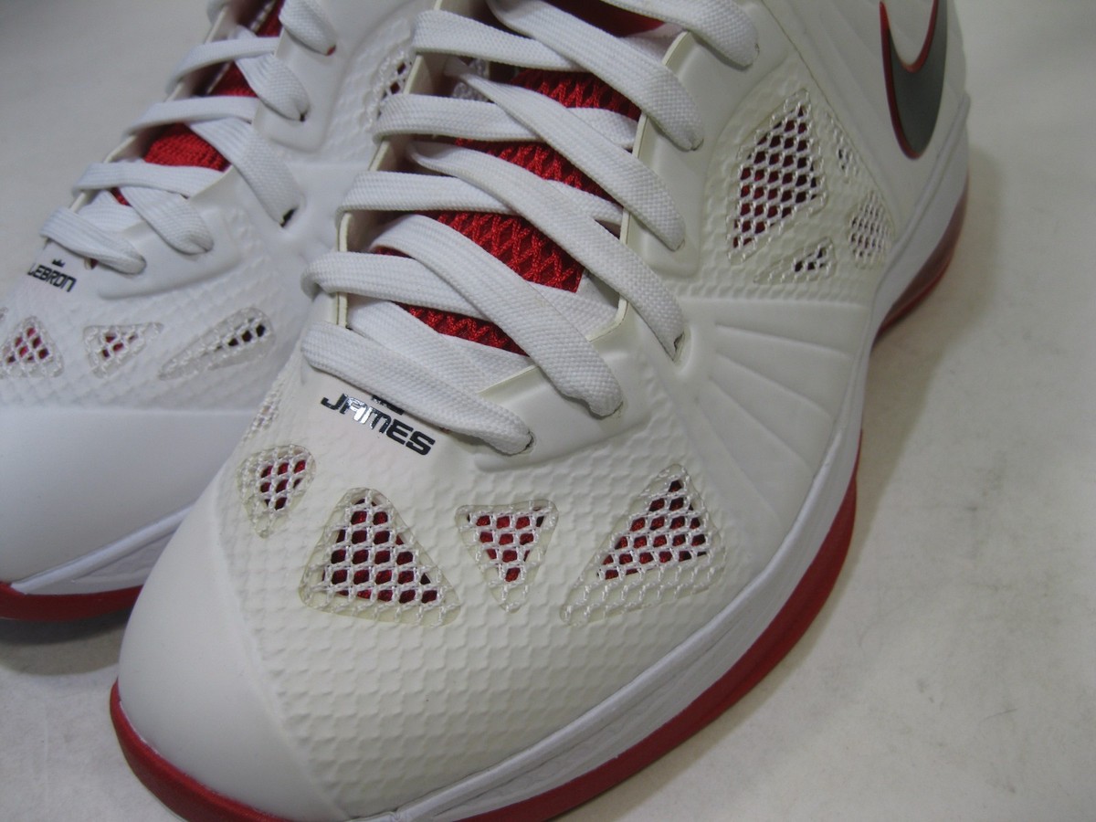 RARE🔥 NEW Nike LeBron 8 (VIII) PS White Black Sport Red 441946