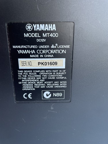 Yamaha MT400 Multitrack Cassette Recorder - Picture 11 of 12
