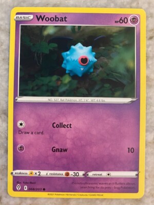 woobat pokemon card value Woobat - 119/086 119
