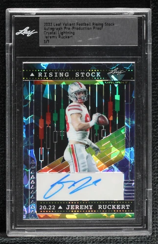 2022 Leaf Valiant Jeremy Ruckert #RS-JR2