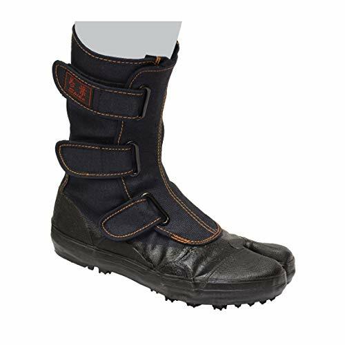 Рабочая обувь NINJA Tabi Shoes Резиновые сапоги с шипами и булавками WAKABA I-98 US7(25 см)