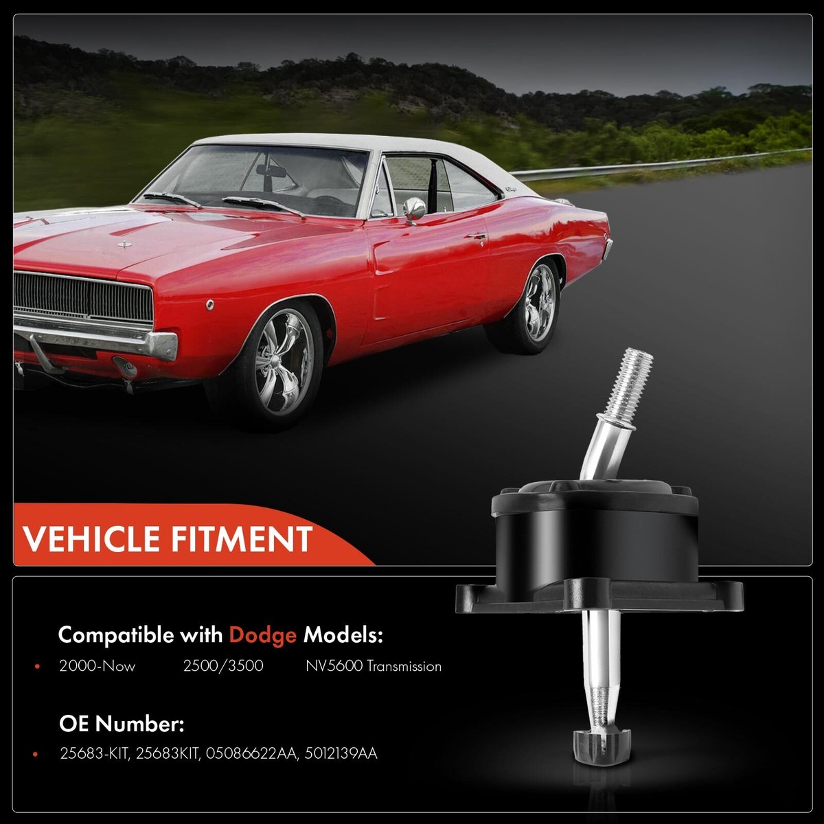 New 6-Speed Transmission Short Throw Shifter Kit for Dodge NV5600