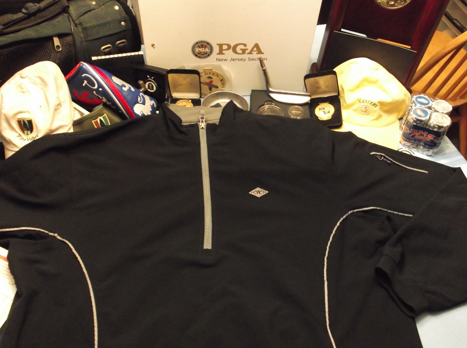 PETER MILLAR ELEMENT WIND 1/4 ZIP PULLOVER - XL -… - image 1