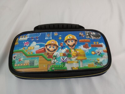 Super Mario Maker 2 Switch Carry Case zipper travel case protector