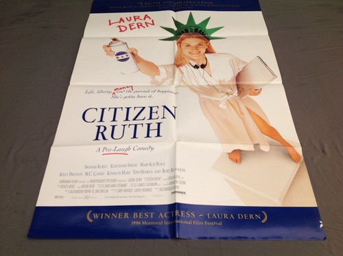 1996 Citizen Ruth Original Movie House Full Sheet Poster