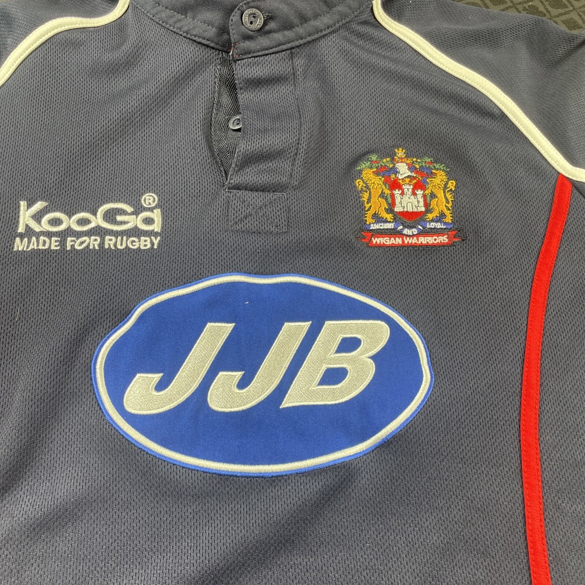Wigan Warriors Jersey Alternative/Away Rugby Shirt 2008