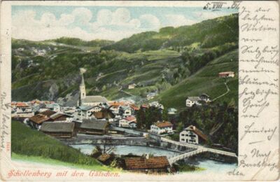 CPA AK Schellenberg mit den Gatschen GERMANY (1065860)