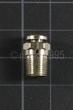 [x1] 1/8" NPT 711 nickel plated brass button air pressure bleeder relief valve