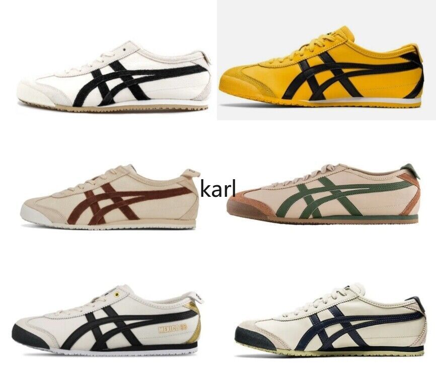 靴 Onitsuka Tiger MEXICO 66 1183C102 24.5 2026 Onitsuka Tiger MEXICO 66 Sneakers 1183C102 6Colors Size US 4