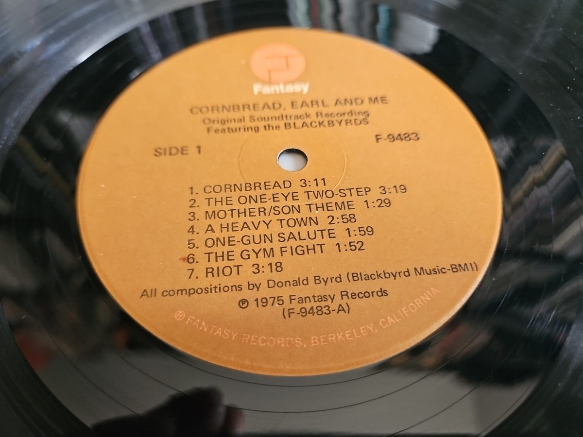 The Blackbyrds ‎– Cornbread, Earl And Me 1975 VG+ LP Jazz