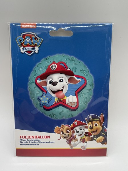 Paw Patrol Folienballon Marshall Nickelodeon Neu-image