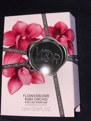 Eau de Parfum. Flowerbomb Ruby Orchid. Victor&Rolf. Sample Spray. 1.2ml/0.04 oz