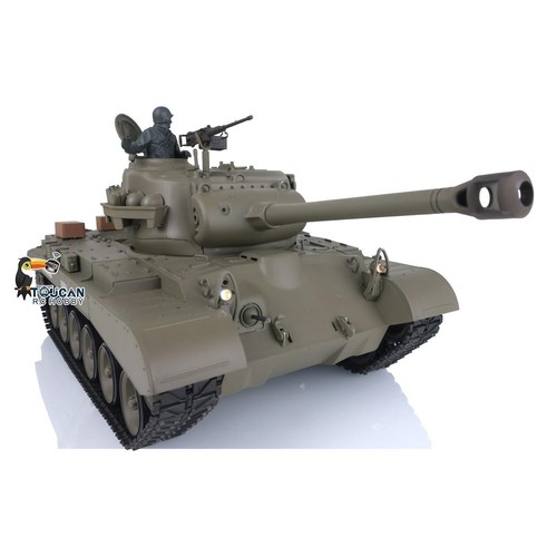 On Sale 7.0 Henglong 1/16 Scale RTR RC Tank 3838 USA M26 Pershing Plastic Tracks - Picture 8 of 12