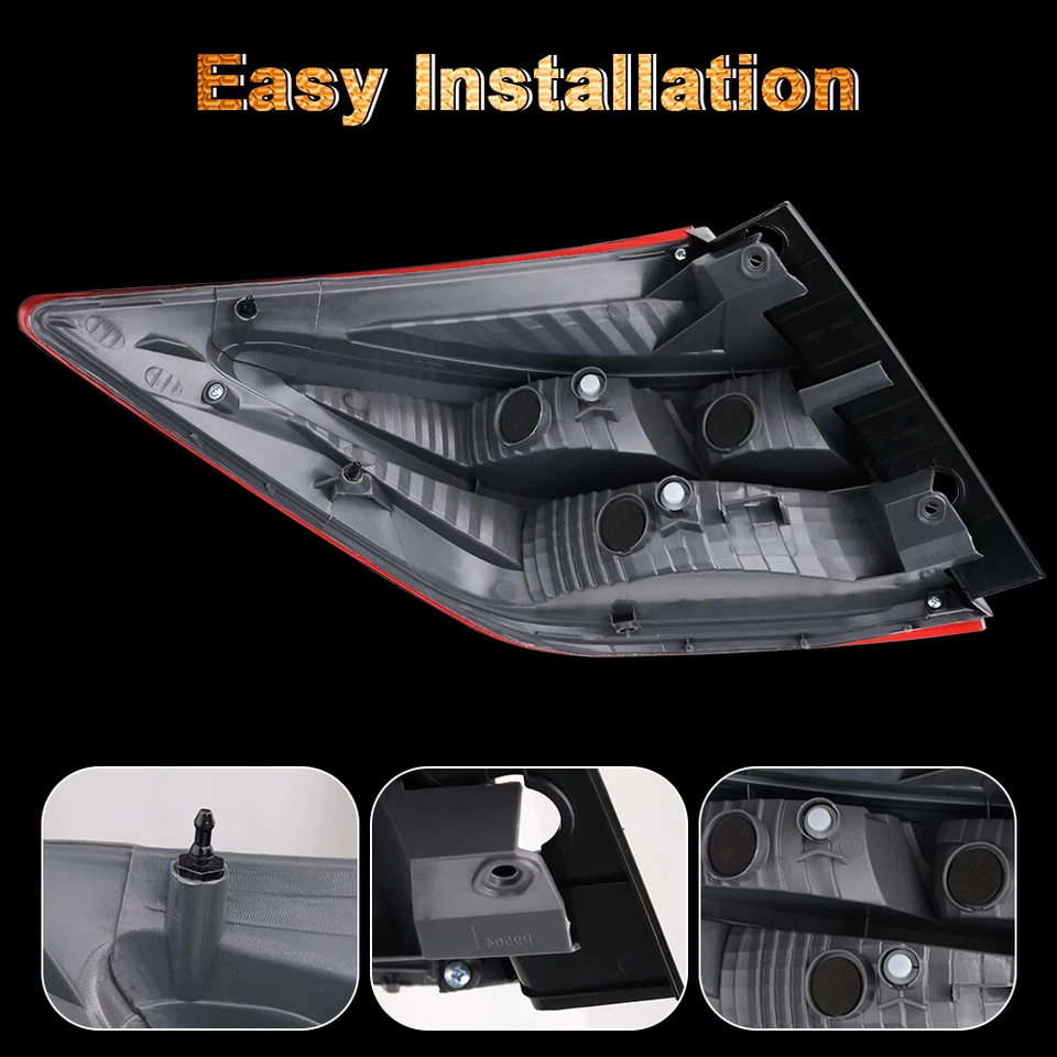 LH+RH 2PCS Taillight For Honda Crosstour 2010-2012 Relighar TailLight Brake Lamp Foto 4 de 4