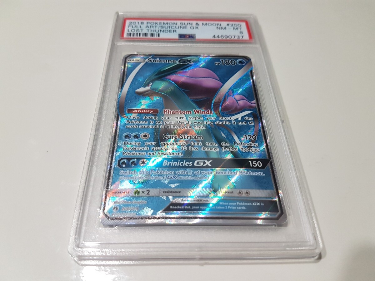 Suicune GX Full Art #200 - Sun Moon Lost Thunder - 2018 - Pokemon