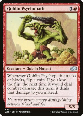 Goblin Psychopath MTG Jumpstart 2022 Uncommon NM x4 - Magic Card