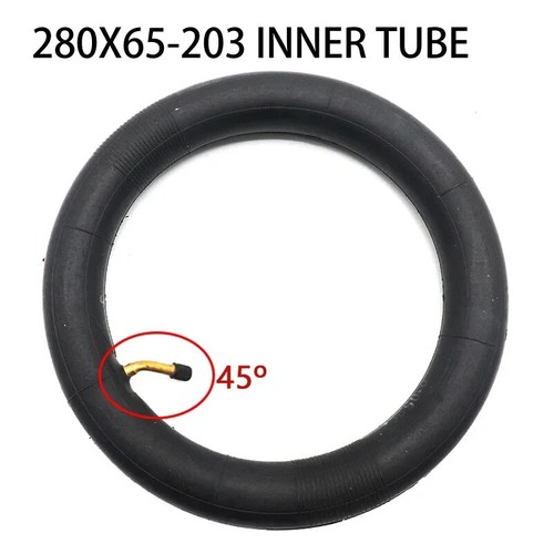 Tubo interno pneumatico 12" 280x65-203 pneumatico pneumatico pneumatico esterno per ruote carretto a mano bicicletta - Foto 12 di 17