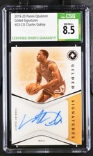 2019-20 Panini Opulence Gilded Signatures 4 Charles Oakley Auto 35/49