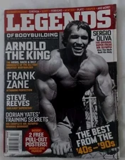 Arnold Schwarzenegger Legends of Bodybuilding  Legends Magazine - Fall 2010 Used