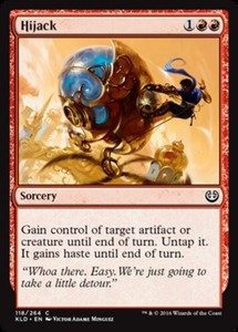 Hijack x4 - Kaladesh - NM-Mint, English - Kaladesh