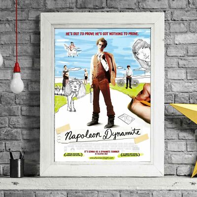 500800 NAPOLEON DYNAMITE - Movie   **** 24x18 WALL PRINT POSTER