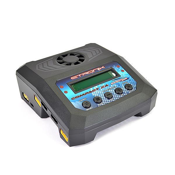 Etronix  ET0203 Powerpal Compact X4 Ac/Dc Charger (UK Plug) ET0203