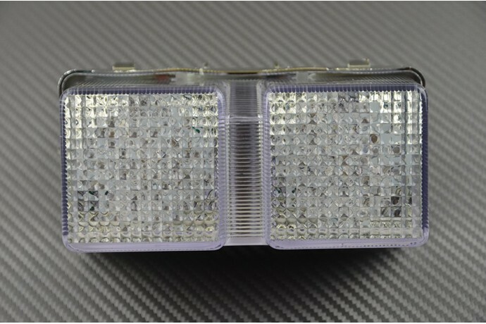 Feu arrière clignotants LED transparent HONDA VTR SP1 RVT1000 SC45 RC51 2000 2001