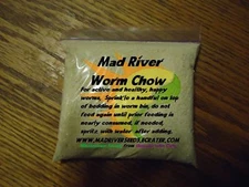 White Worm chow Organic food for your white worms FREE SHIPPING!