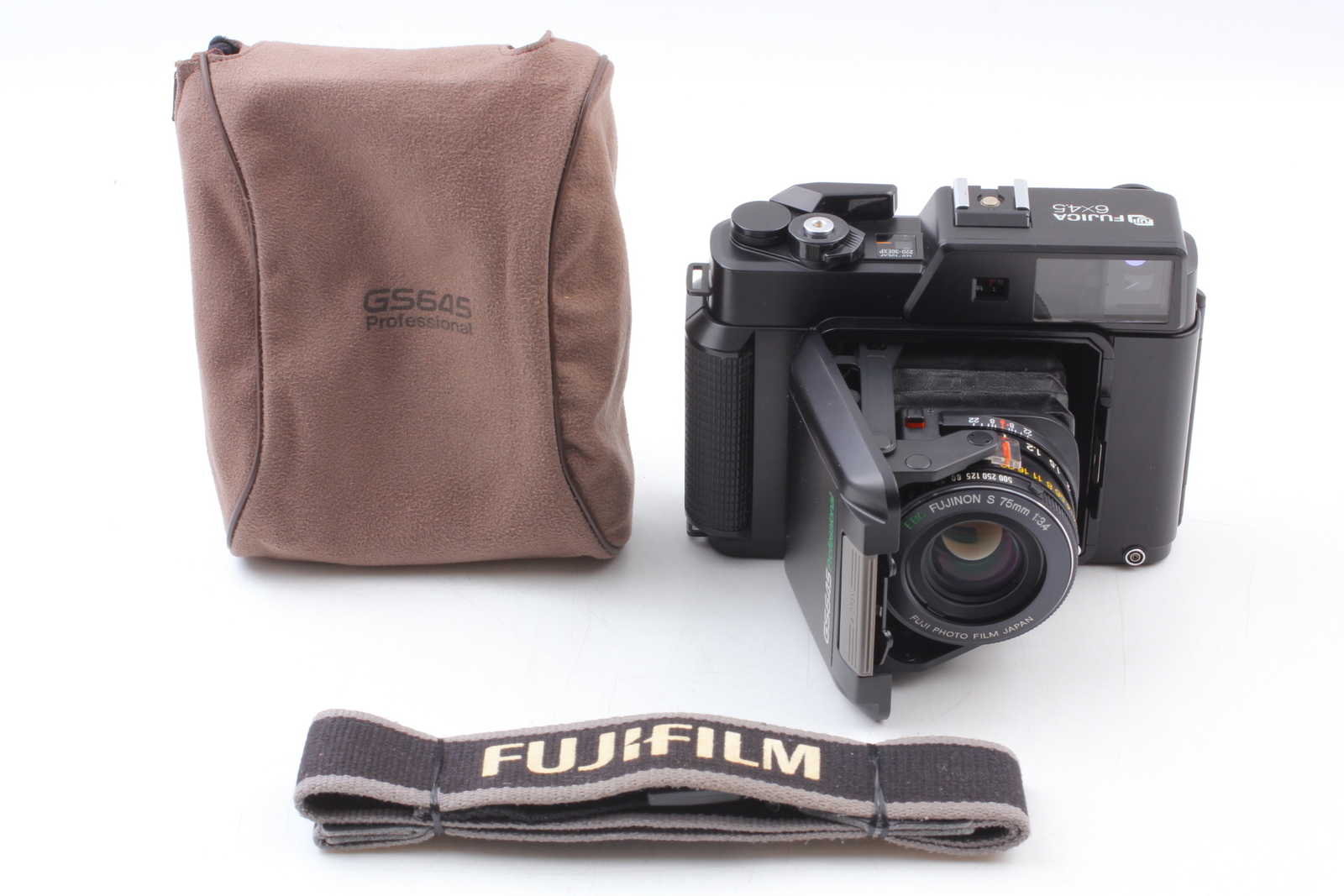価格相談可能／FUJICA GS645 Pro 6X4.5 S 75mm