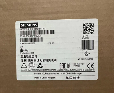 New Siemens 6SL3256-0AP00-0JA0 SINAMICS G120 D00r M0unting Kit6SL3256-0AP00-0JA0