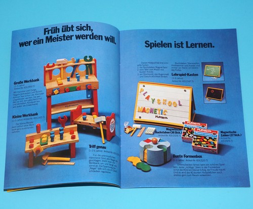 PLAYSKOOL NOPPER TOY CATALOG 1974 MILTON BRADLEY GERMANY - Picture 3 of 7